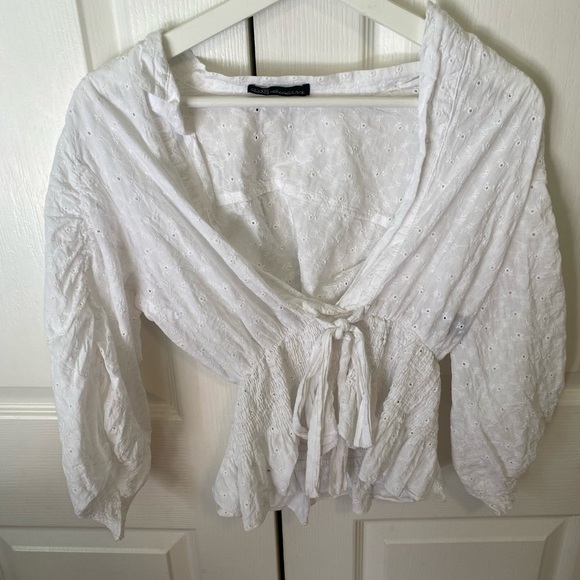 Tops - White vintage top